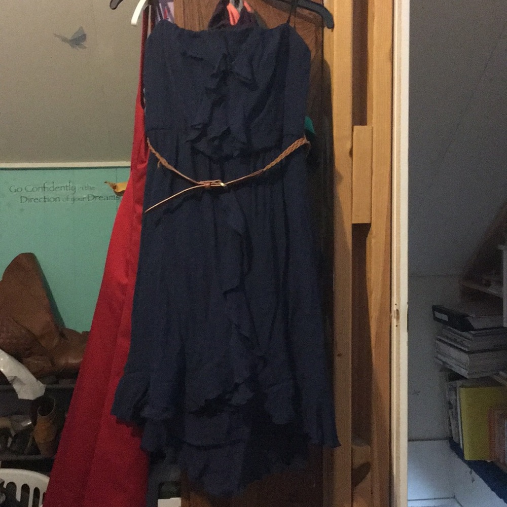 Strapless dress